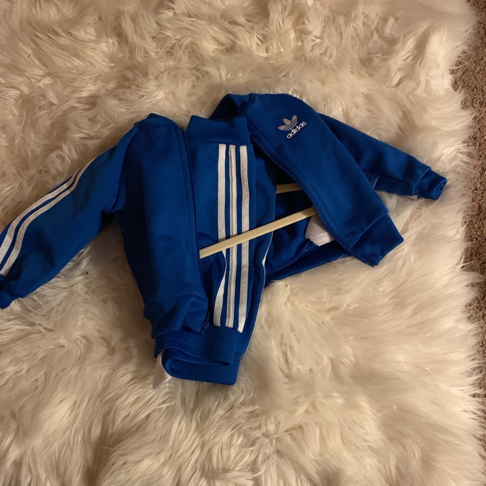Infant Adidas jumpsuit